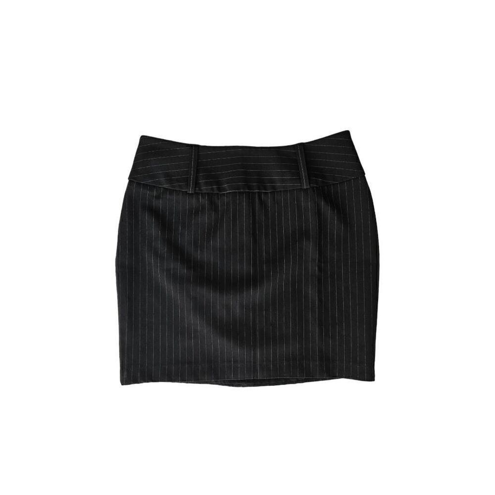 mall goth pinstripe mini skirt
